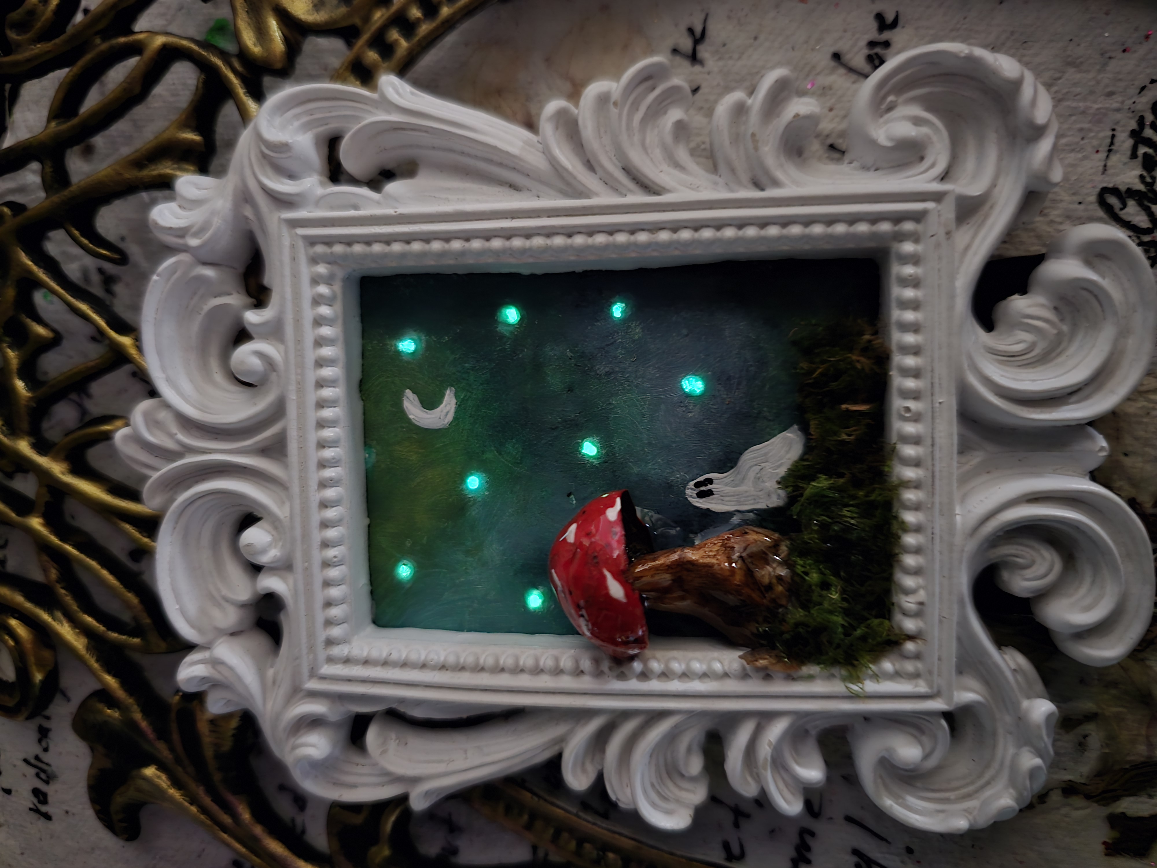 Little Ghostie – Original Mini Artwork