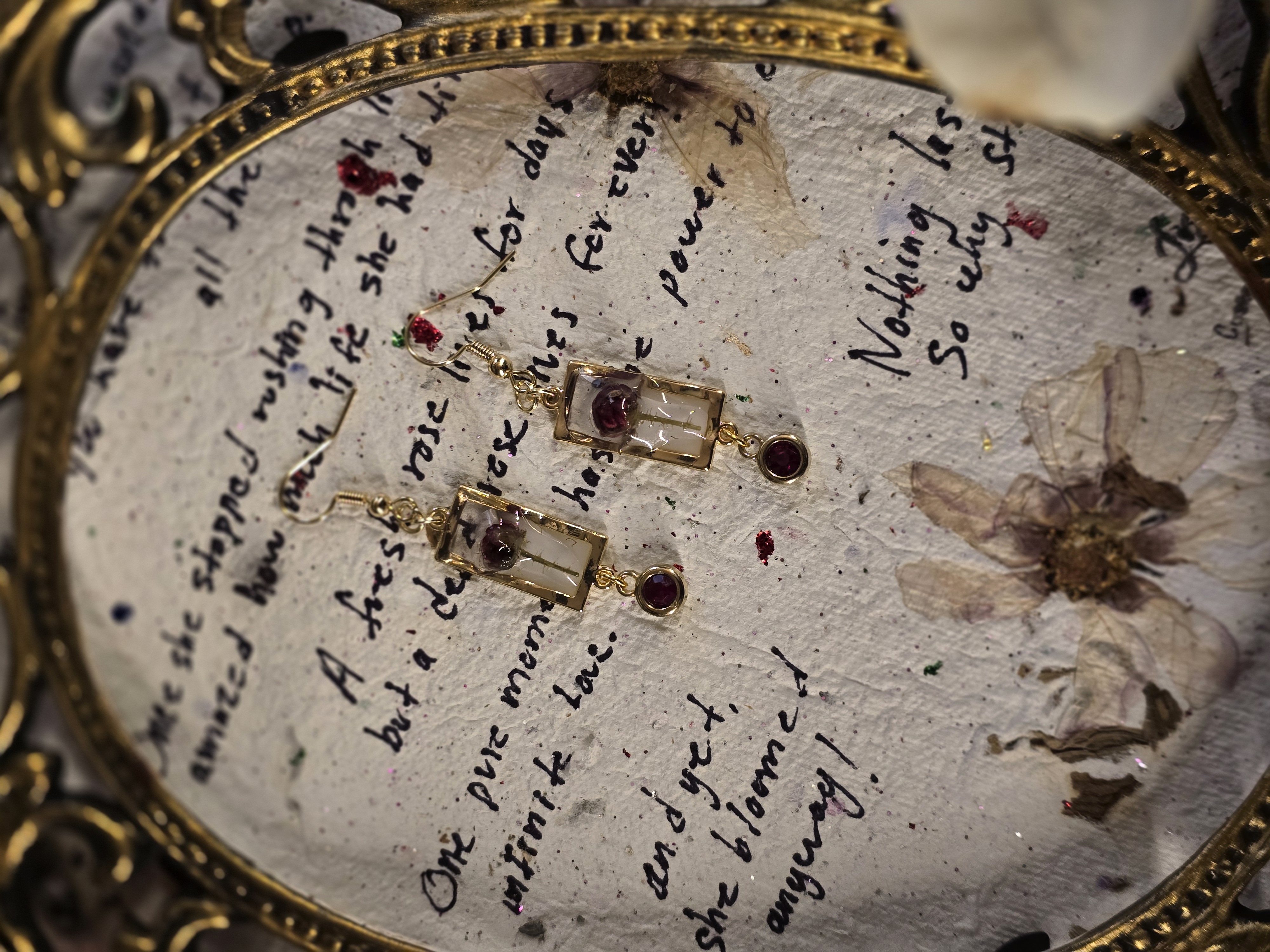 Mini Wild Berry Earrings