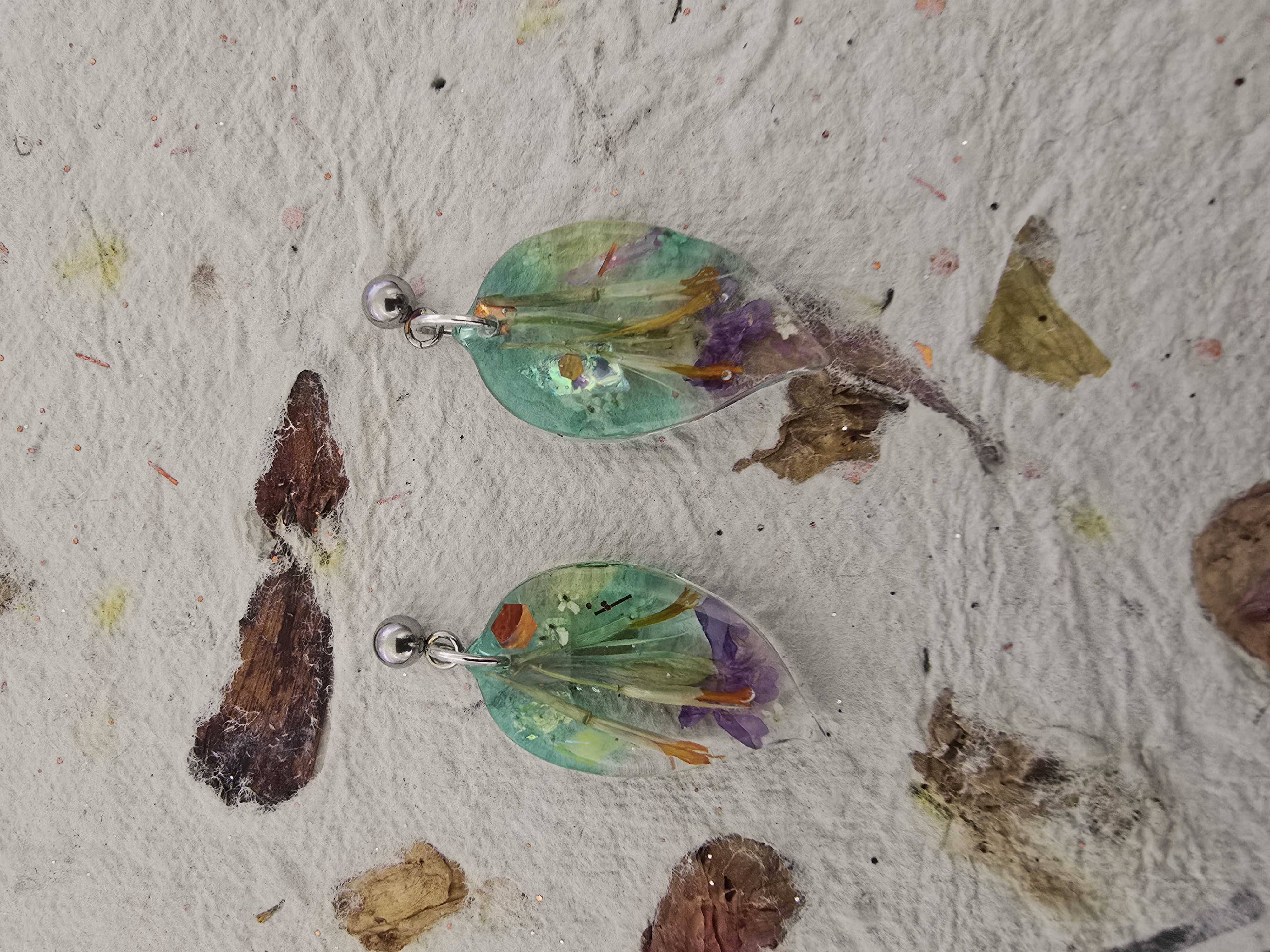Marigold Seed Earrings