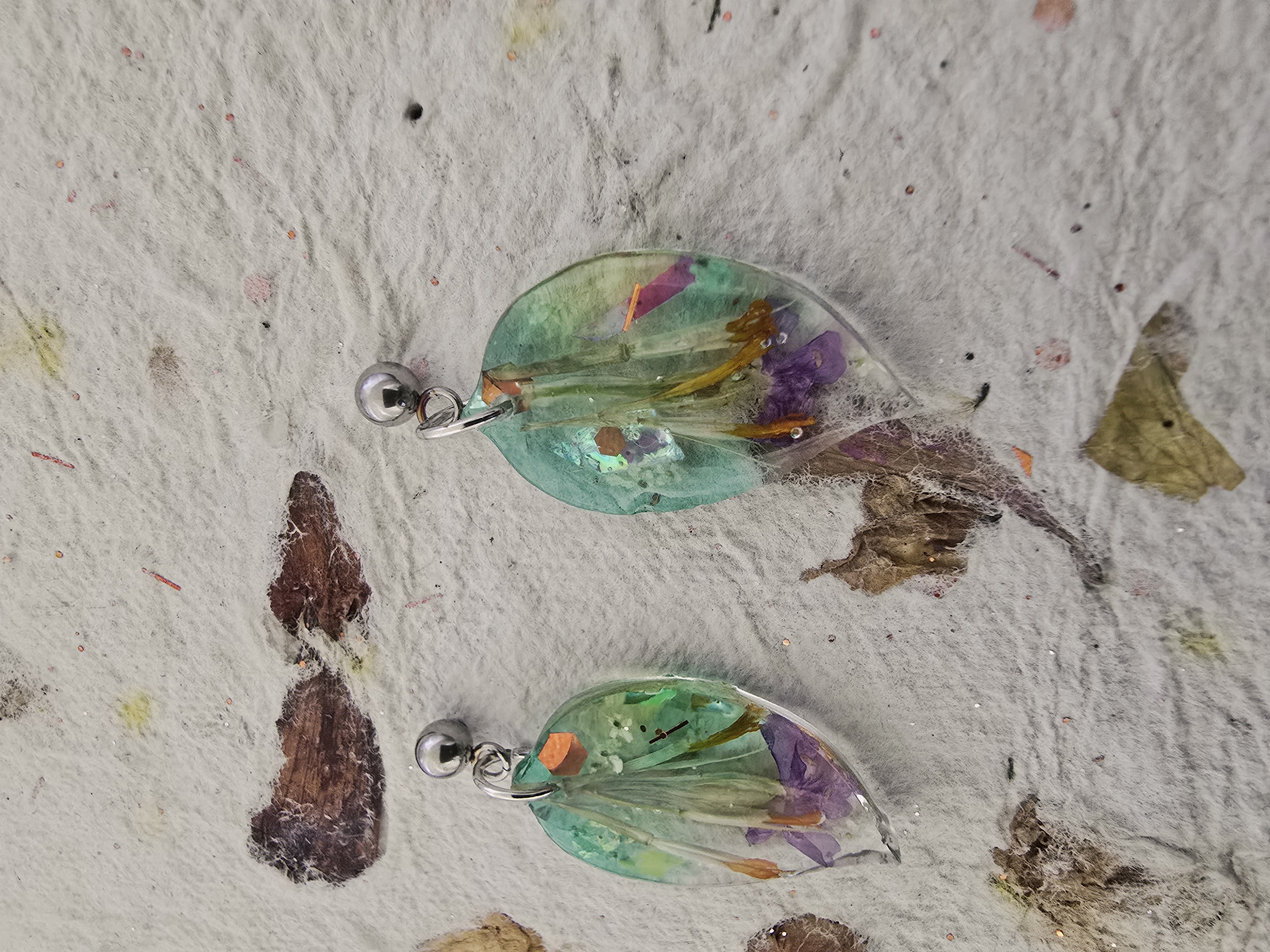 Marigold Seed Earrings