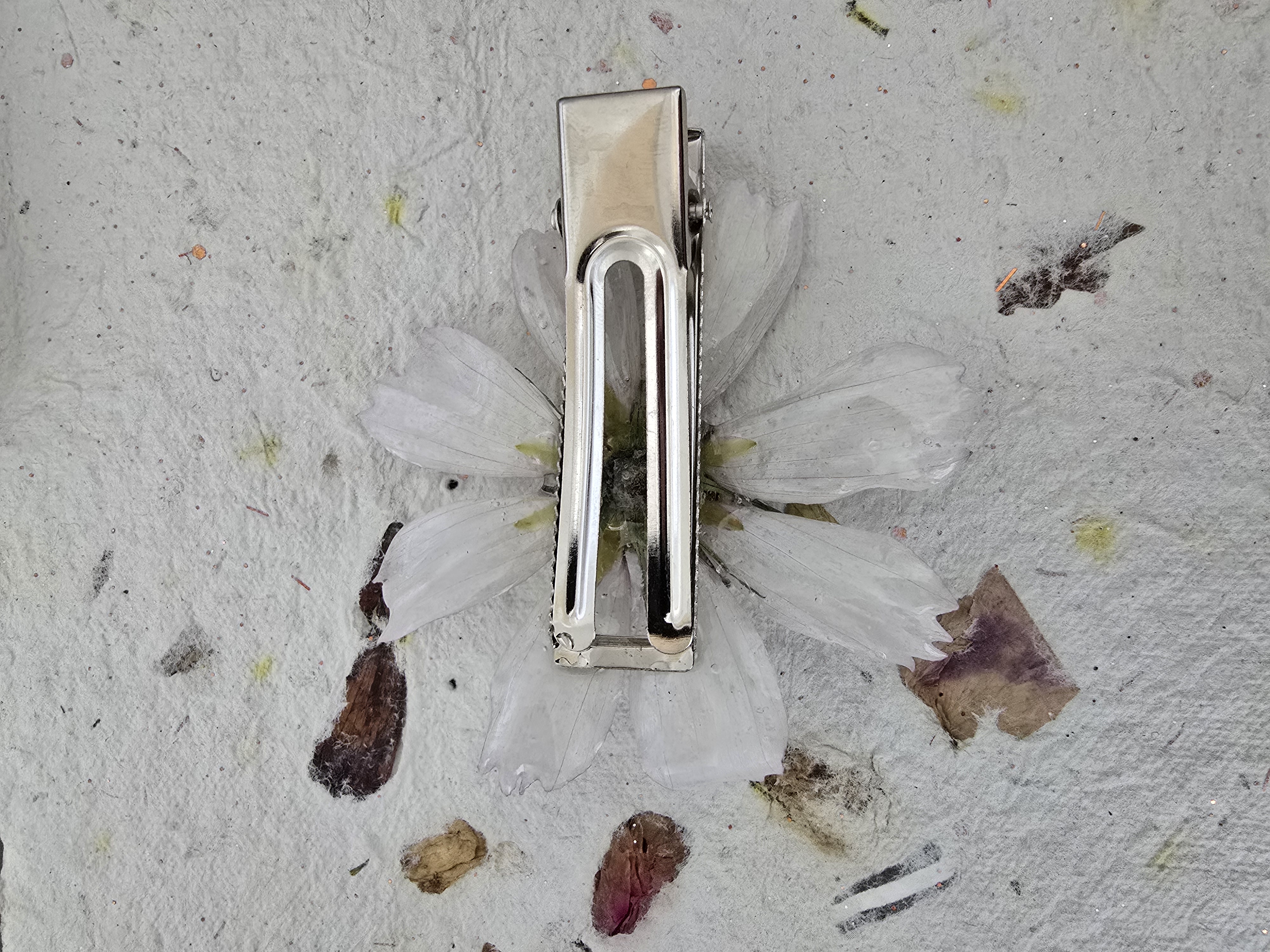 Cosmos Flower Hair Clip