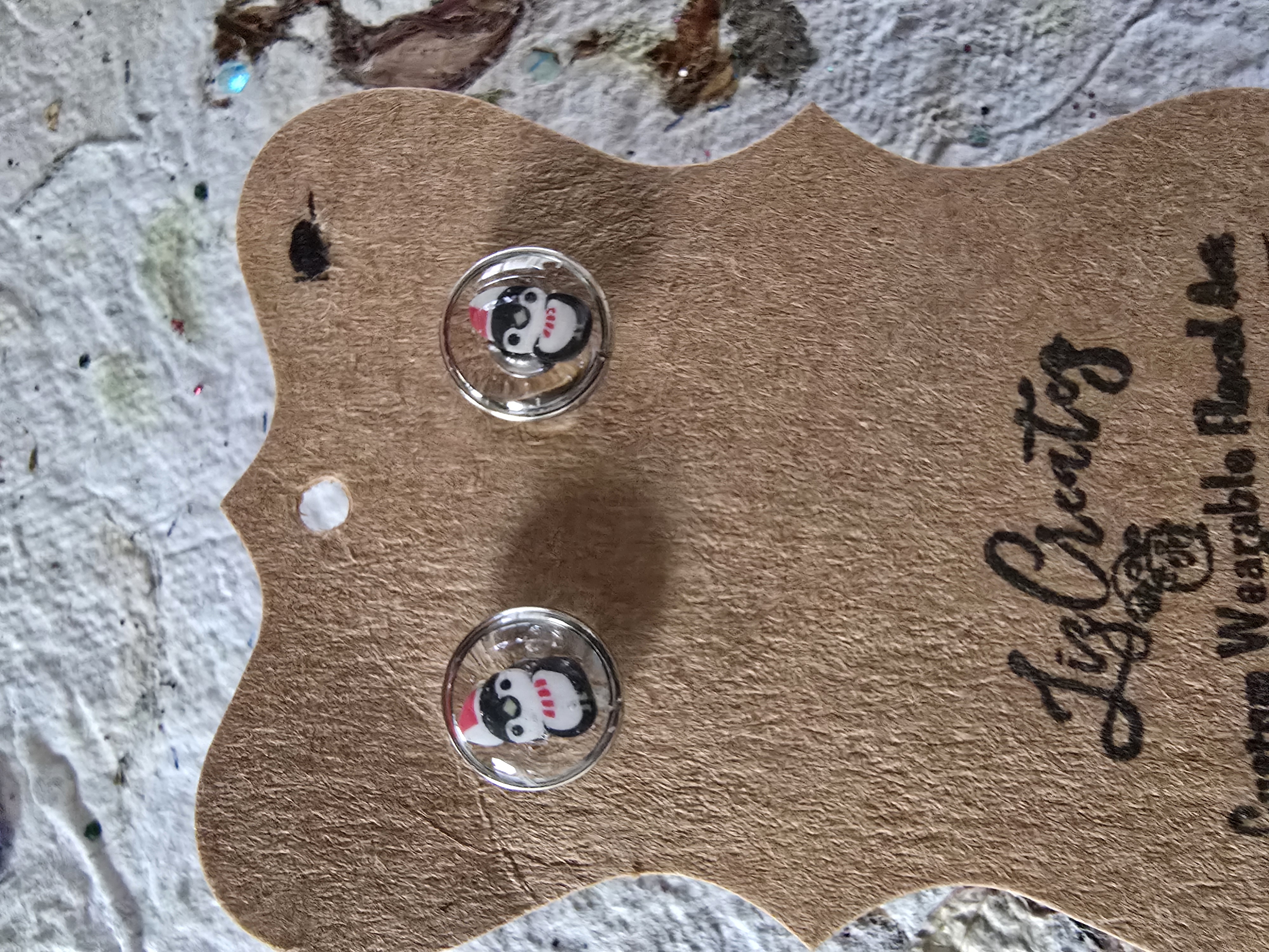 Cute Little Penguin Stud Earrings