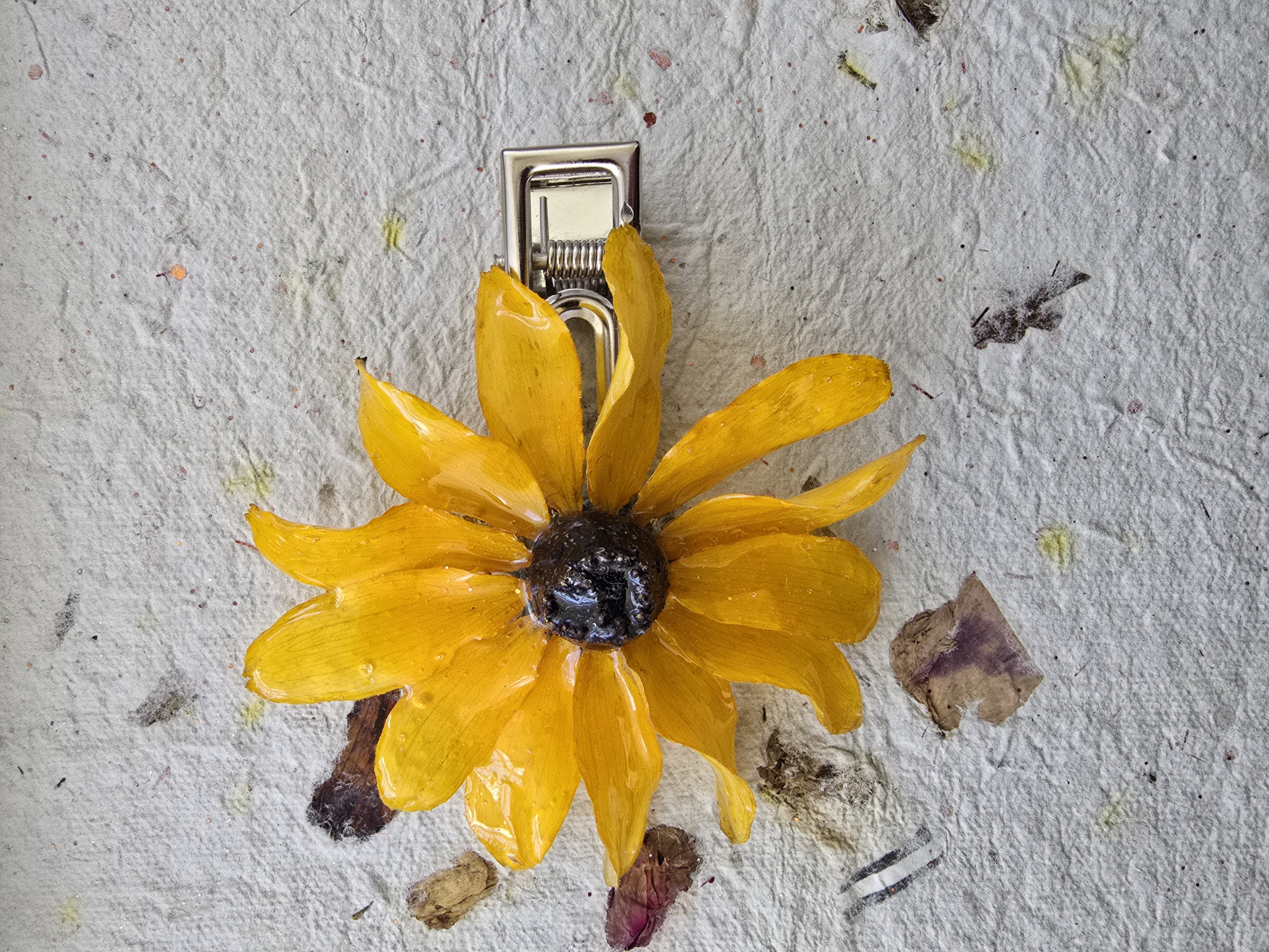 Black-Eyed Susan Hair Clip