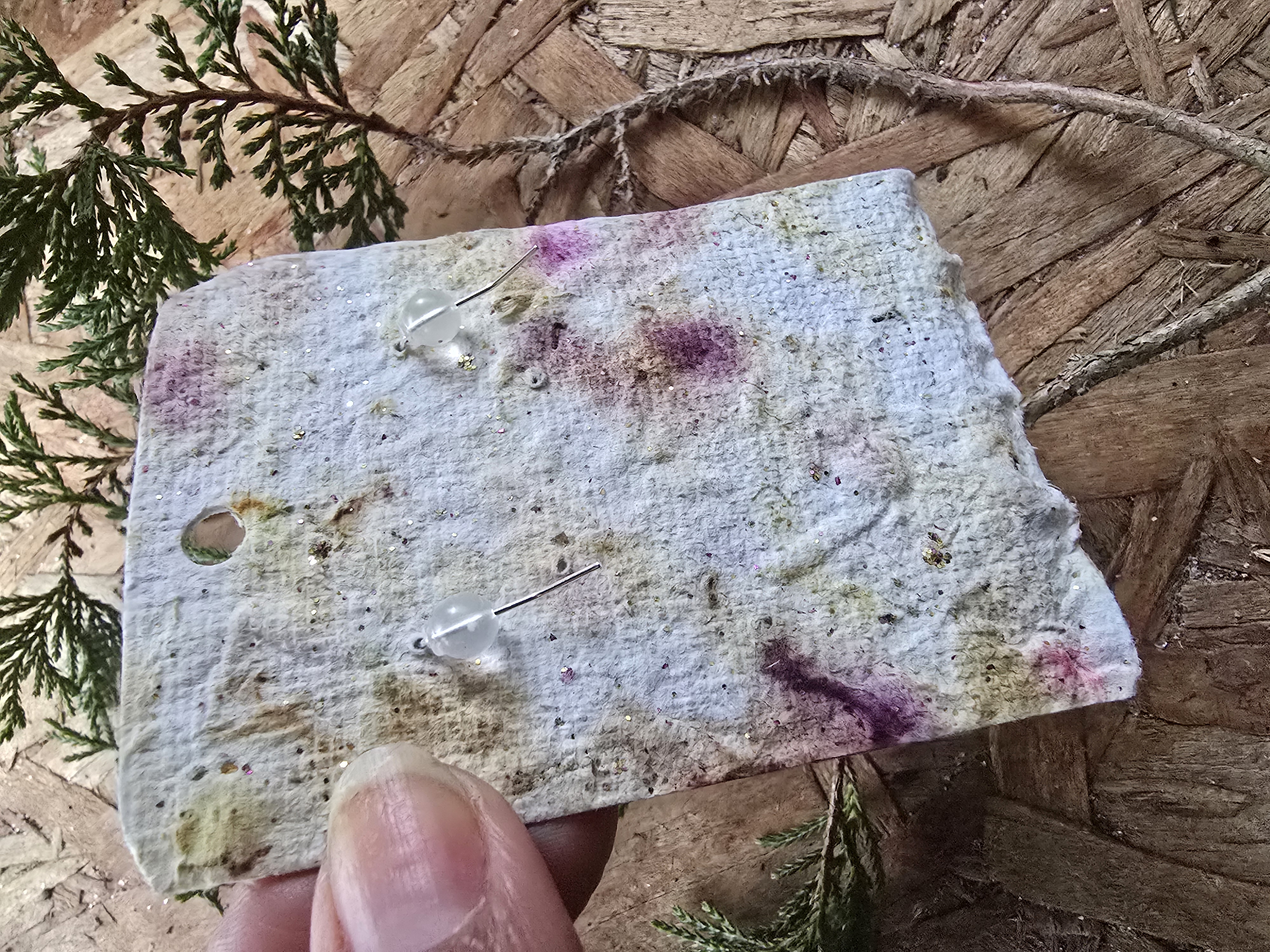 Jingle All the Way – Candy Cane & Snowflake Earrings