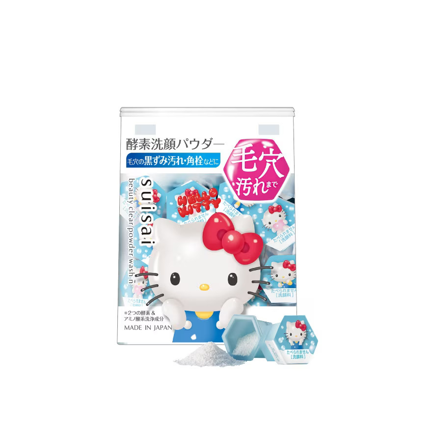 Kanebo Suisai Beauty Clear Powder Wash Sanrio Enzyme Facial Cleanser (32 Packs)