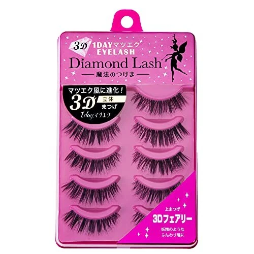 【Diamond Lash】3D 1DAY Extension për Qerpikët [3D Fairy]