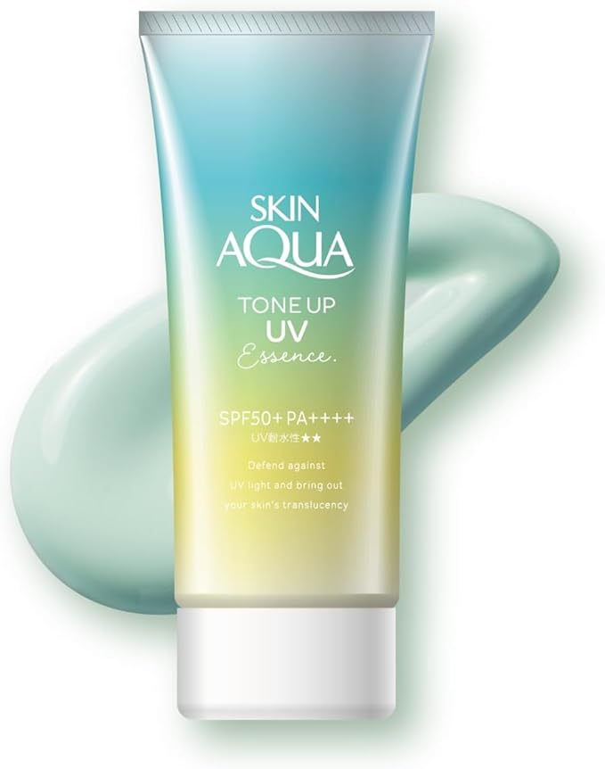 Skin Aqua Tone Up UV Essence Mint Green (80g)