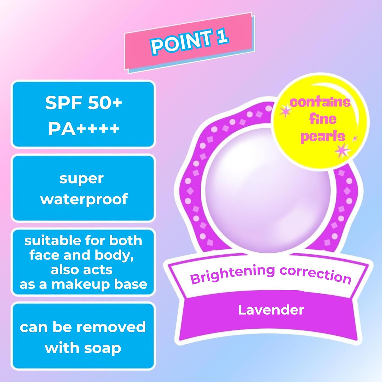 Skin Aqua Tone Up UV Essence Sunscreen Lavender (80g)