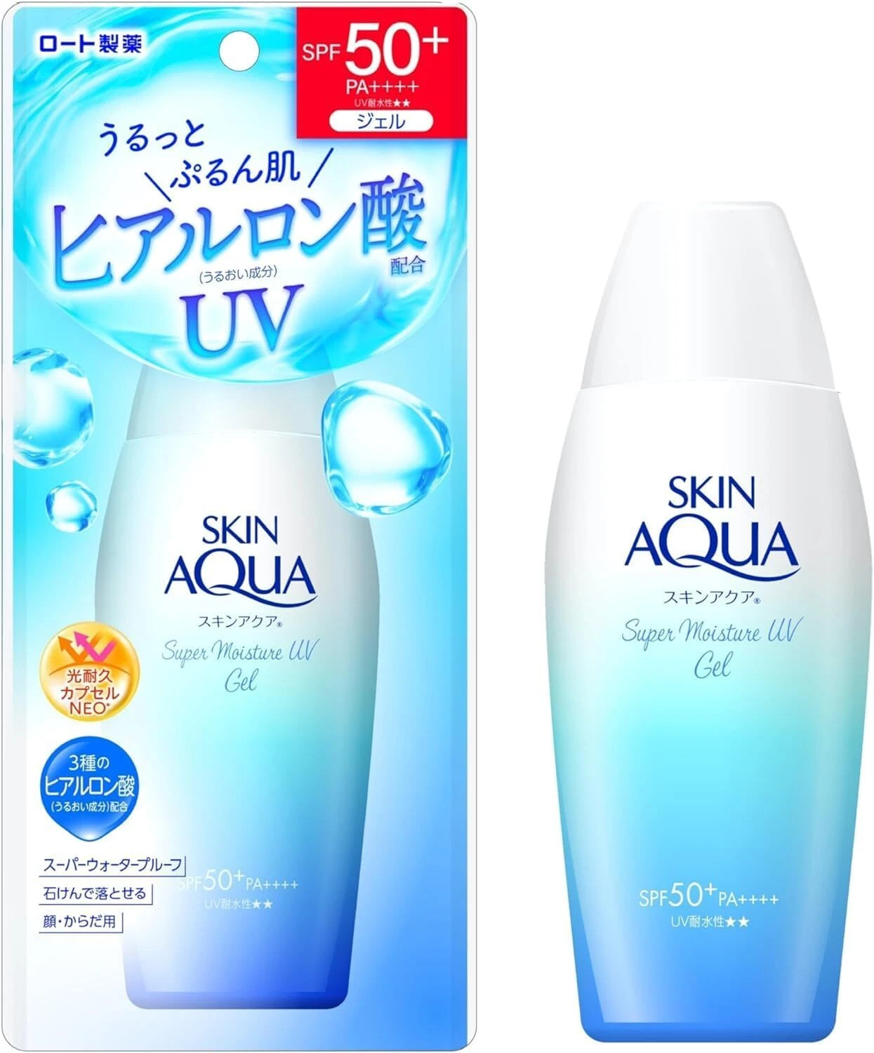 Skin Aqua 50+ Super Moisture Gel Pump 140g