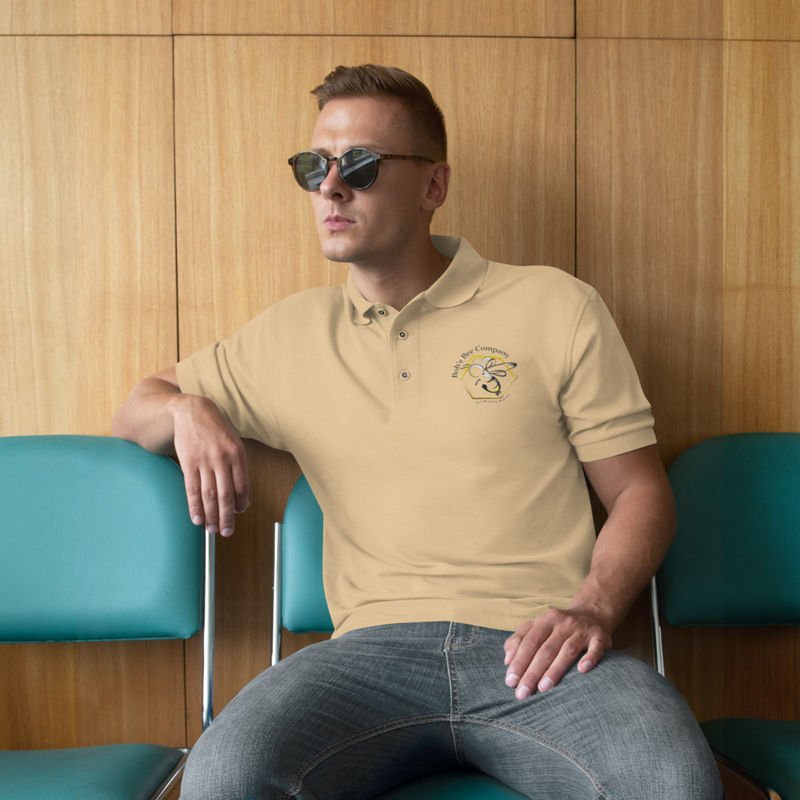Bobs Bee Embroidered Polo Shirt