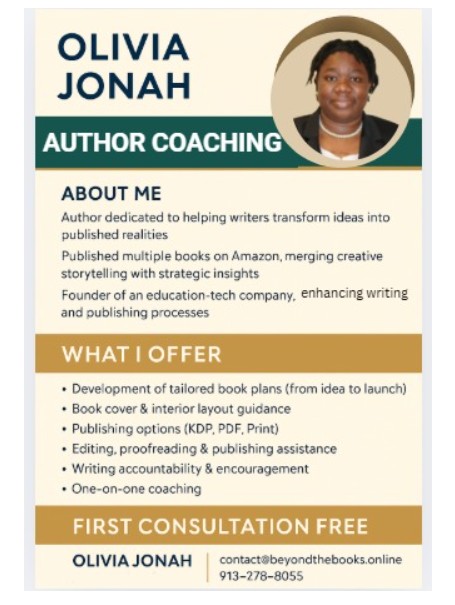 Author Coaching