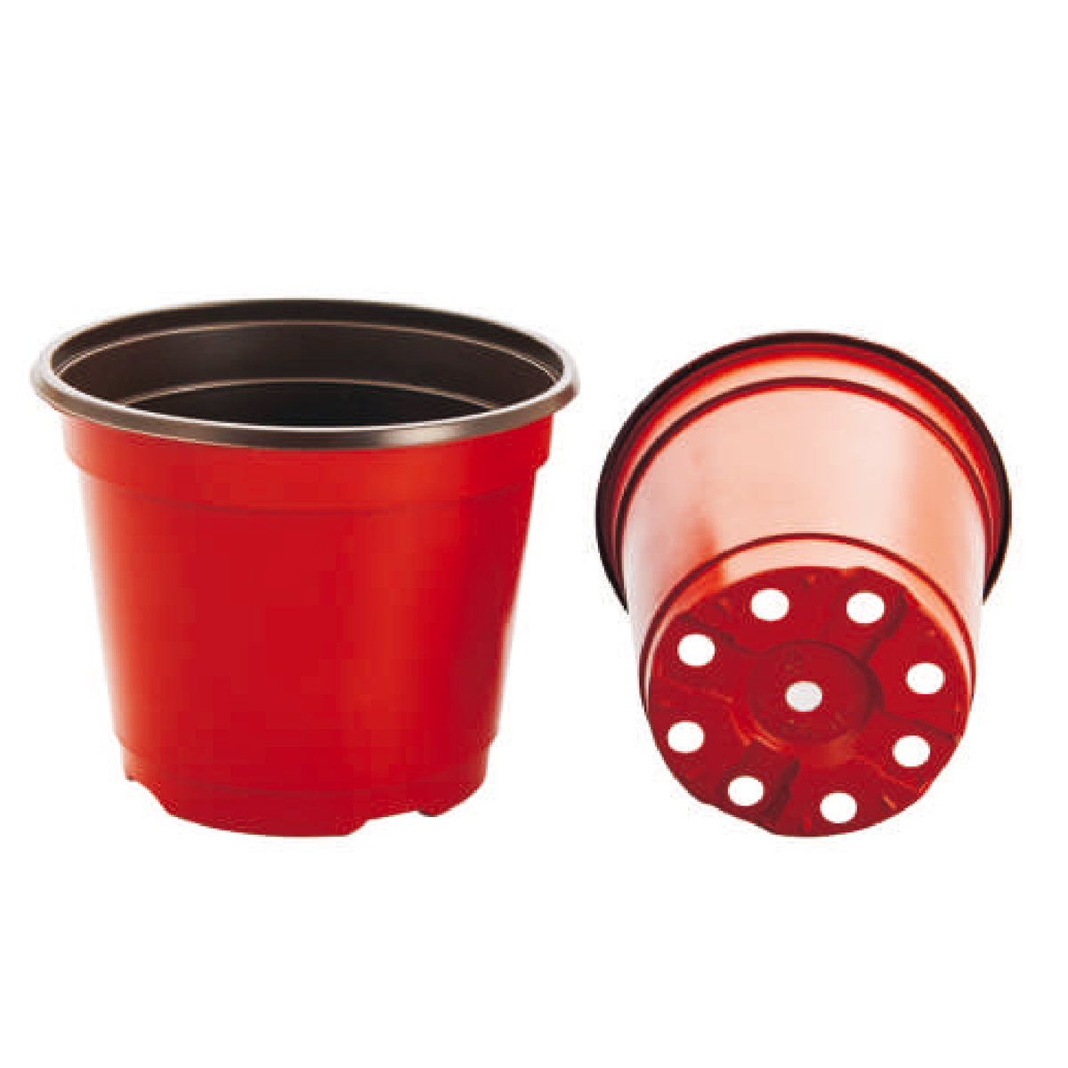 PP Plastic Two Tone Flower Pots