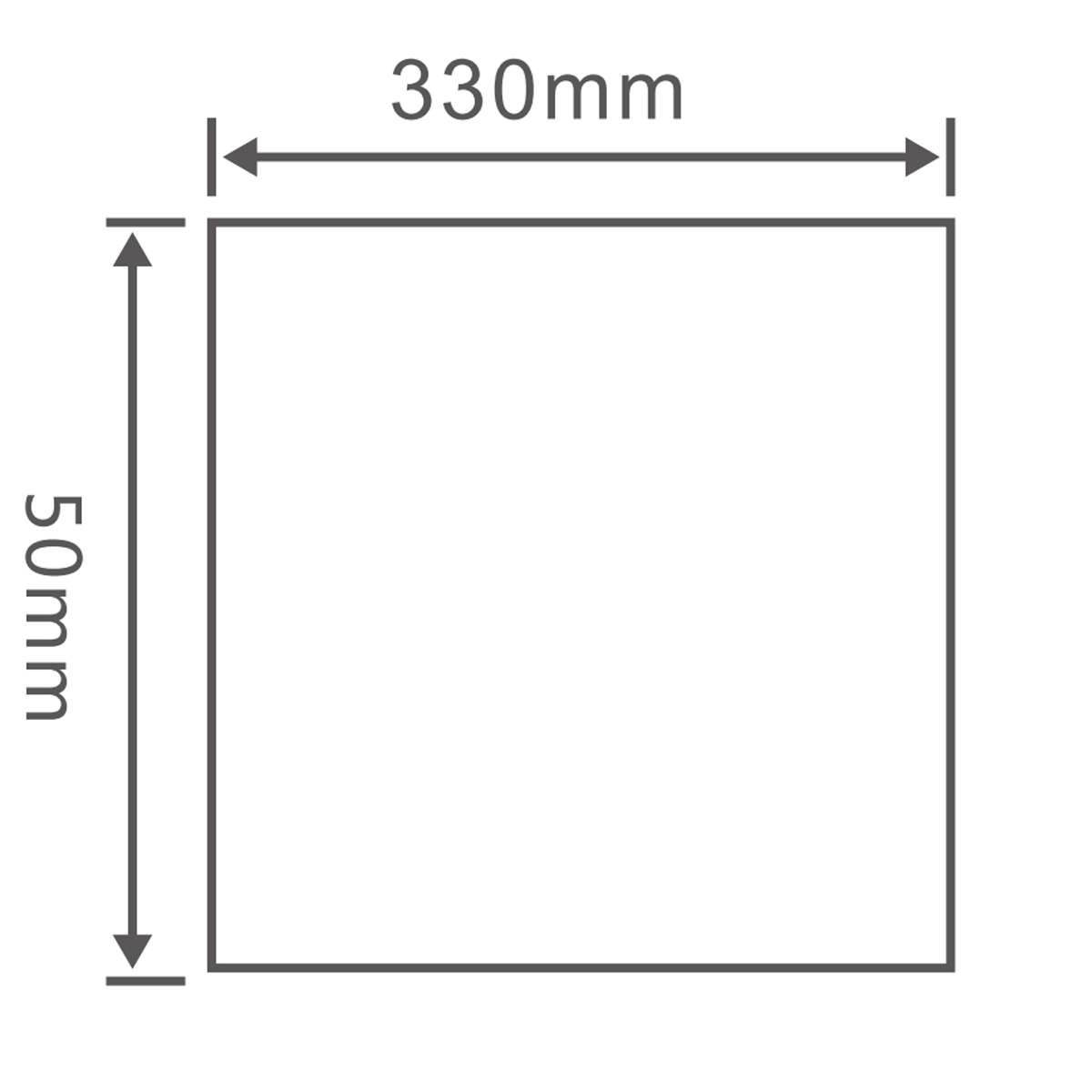PS Seed Propagation Tray, 330*330mm, 50mm Height