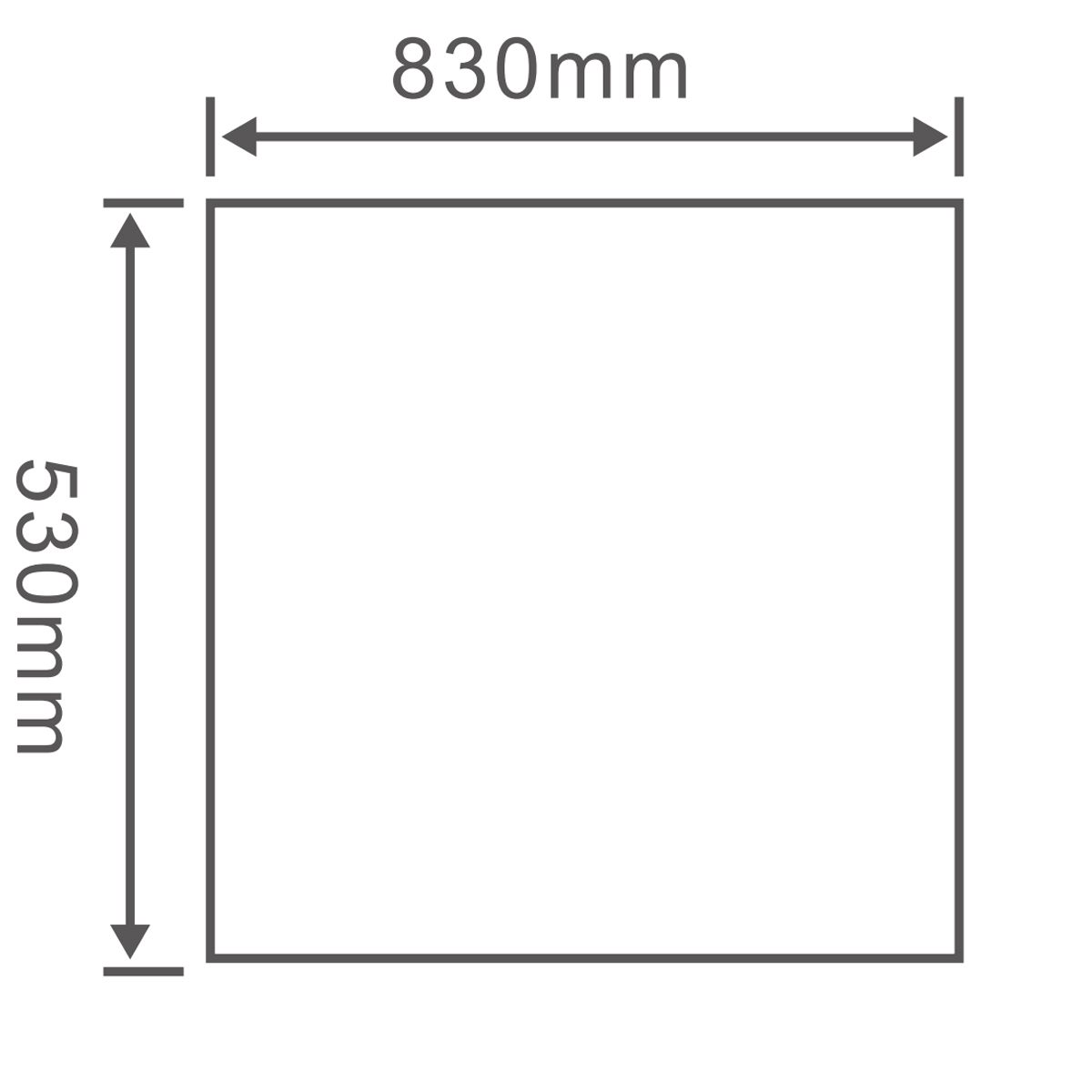 PS Seed Starting Flats, 830*530mm, 40mm Height 