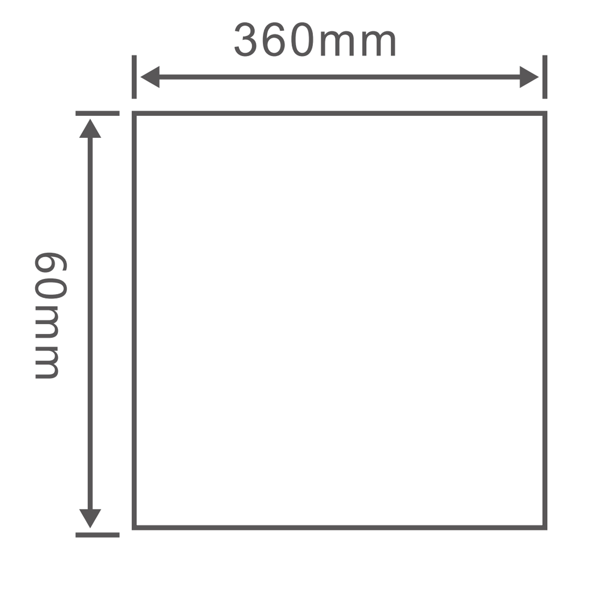 PS Seed Raising Trays, 360*290mm, 60mm Height, for DX20