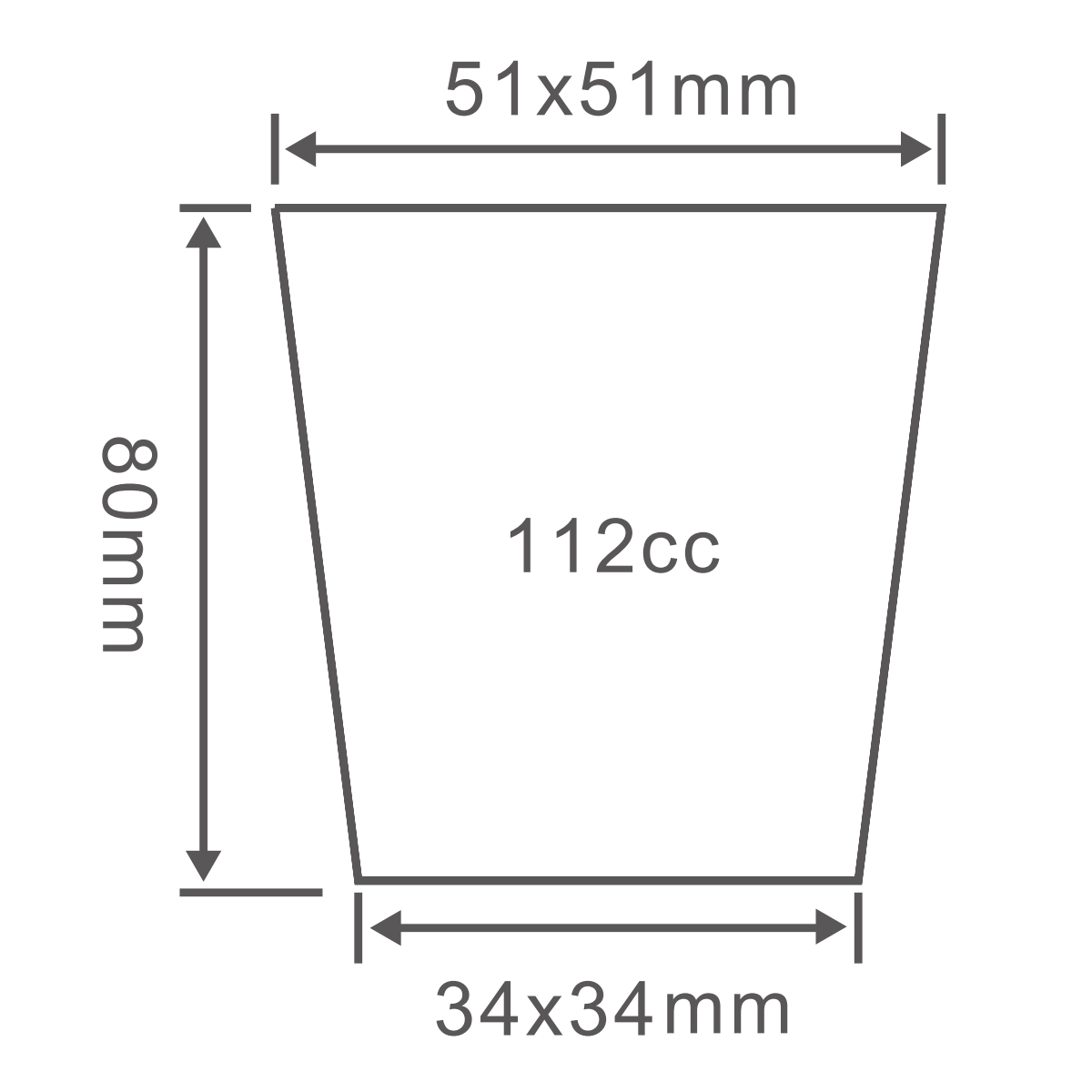 PS 24 Cell Tray Plug, 506*341mm, 112CC, 80mm Height