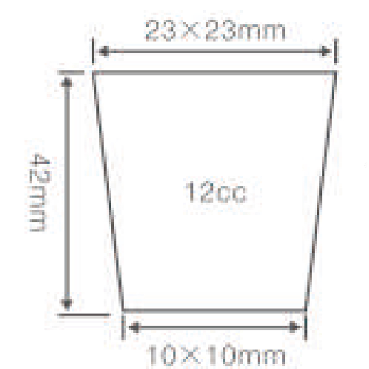 PS 200 Cell Seedling Trays, 540*280mm, 12CC, 42mm Height