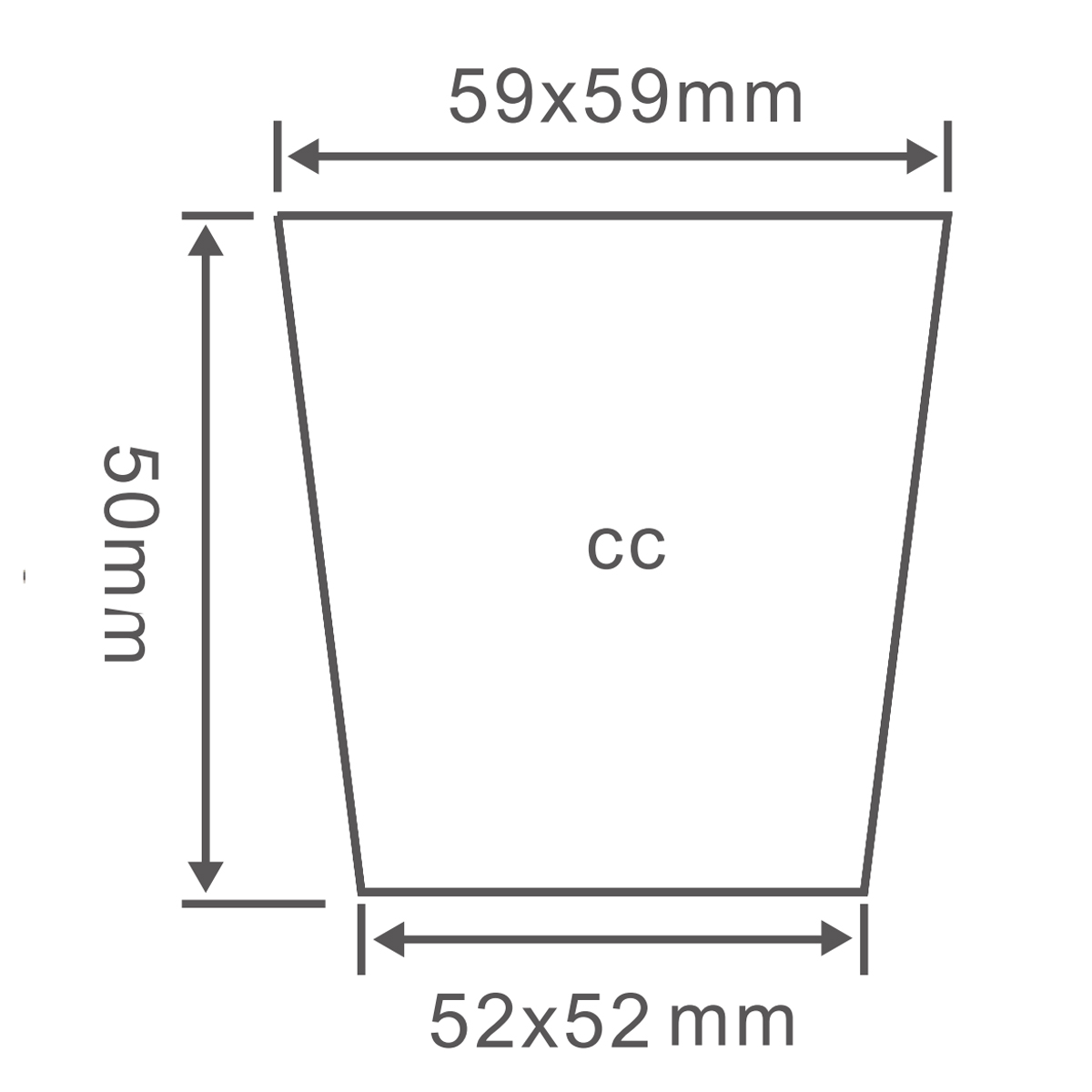 PS 32 Cell Seed Tray, 540*280mm, 110CC, 50mm Height