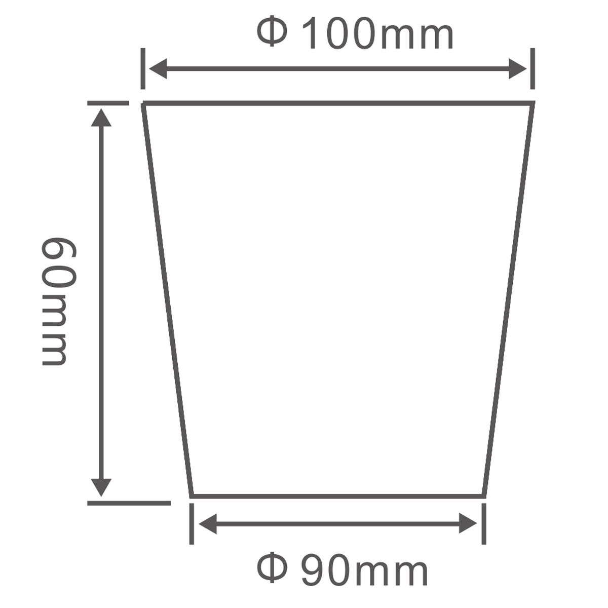 PS 8-Cells Flower Starter Trays for Flowerpot, 543*283mm, 62mm Height 