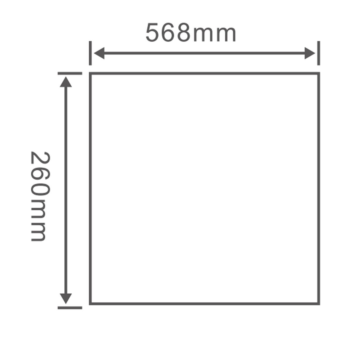 PS Propagation Flats, 568*260mm, 40mm Height 