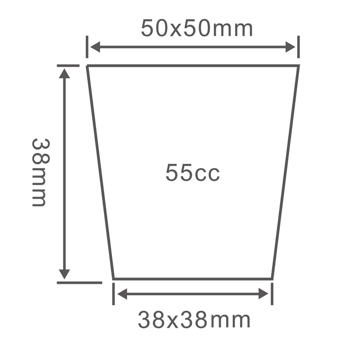 PS 32 Cell Seed Starter Tray, 495*256mm, 55CC, 38mm Height