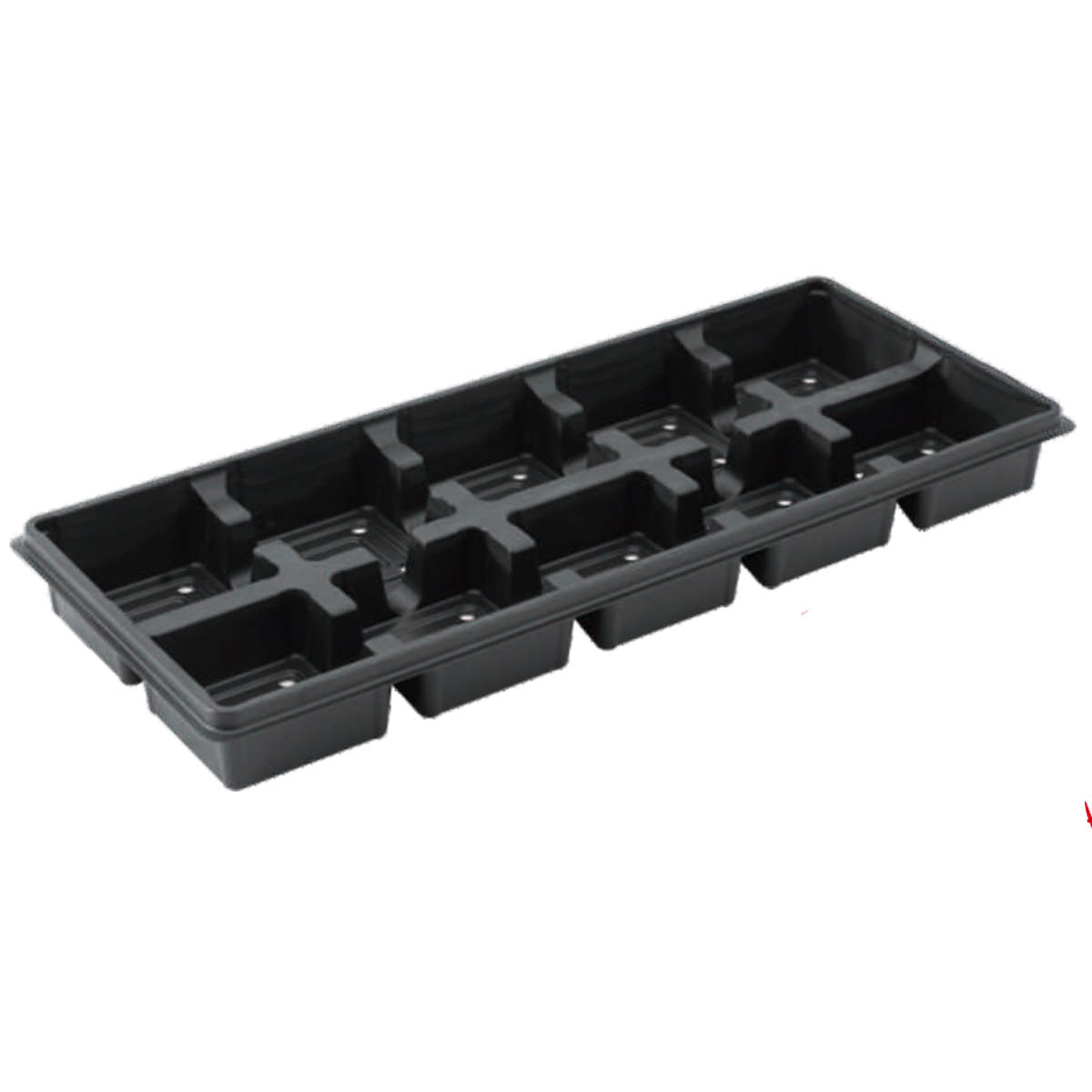 PS 10-Cells 5x2 Seedling Trays, 542*226mm, 55mm Height, for XD01A