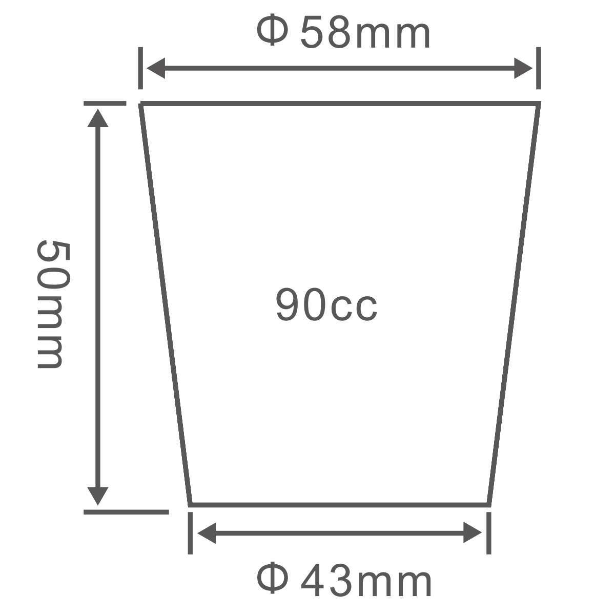 PS 51 Cells Plug Trays, 558*360mm, 90CC, 50mm Height