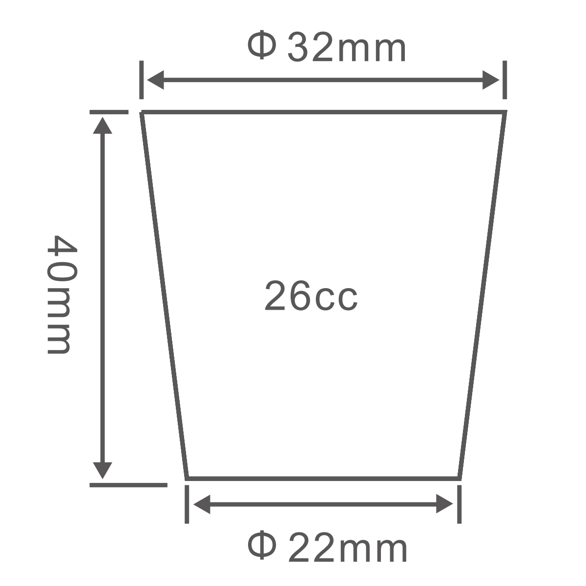 PS 104 Cavity Seedling Tray, 523*300mm, 26CC, 40mm Height