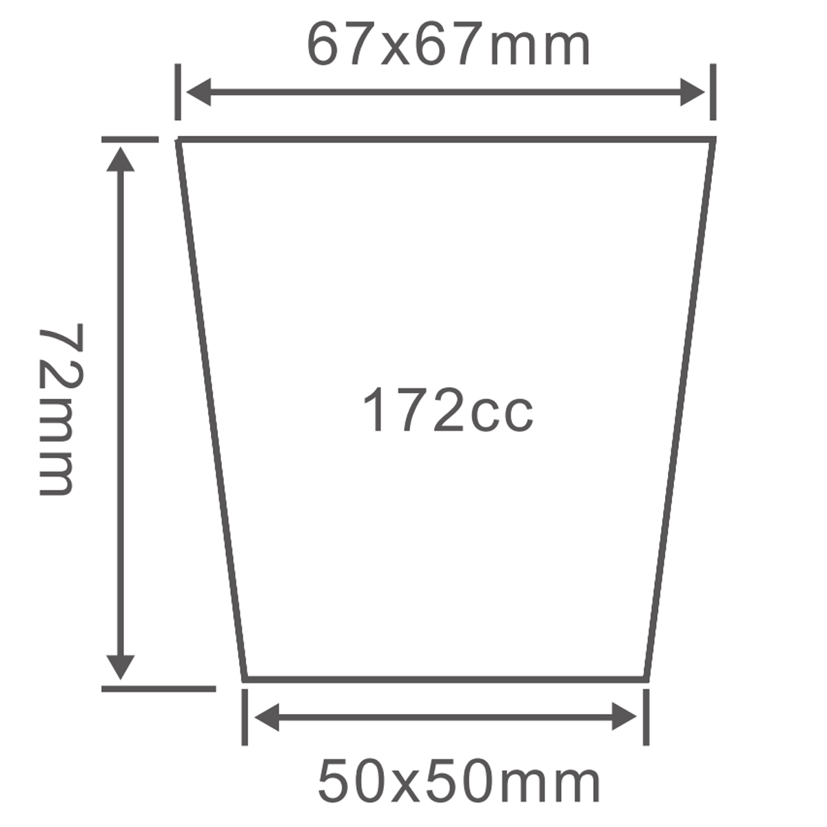 PS 24 Cell Seed Tray, 600*360mm, 172CC, 72mm Height