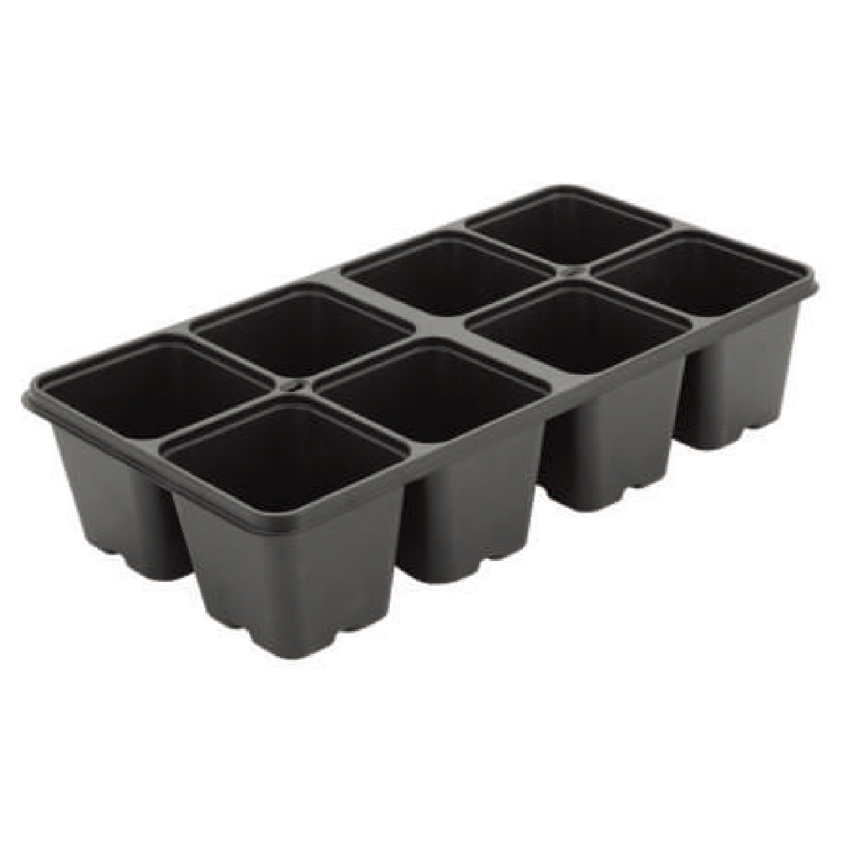 PS 8 Cell Seedling Trays, 400*400mm, 100mm Height