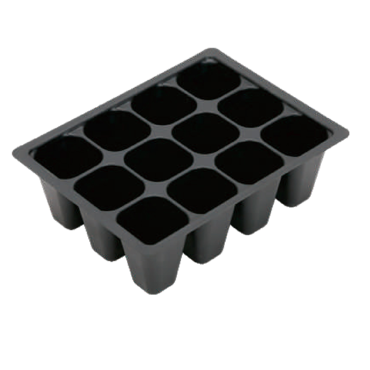 PS 12 Cell Seedling Tray, 180*135mm, 50CC, 57mm Height