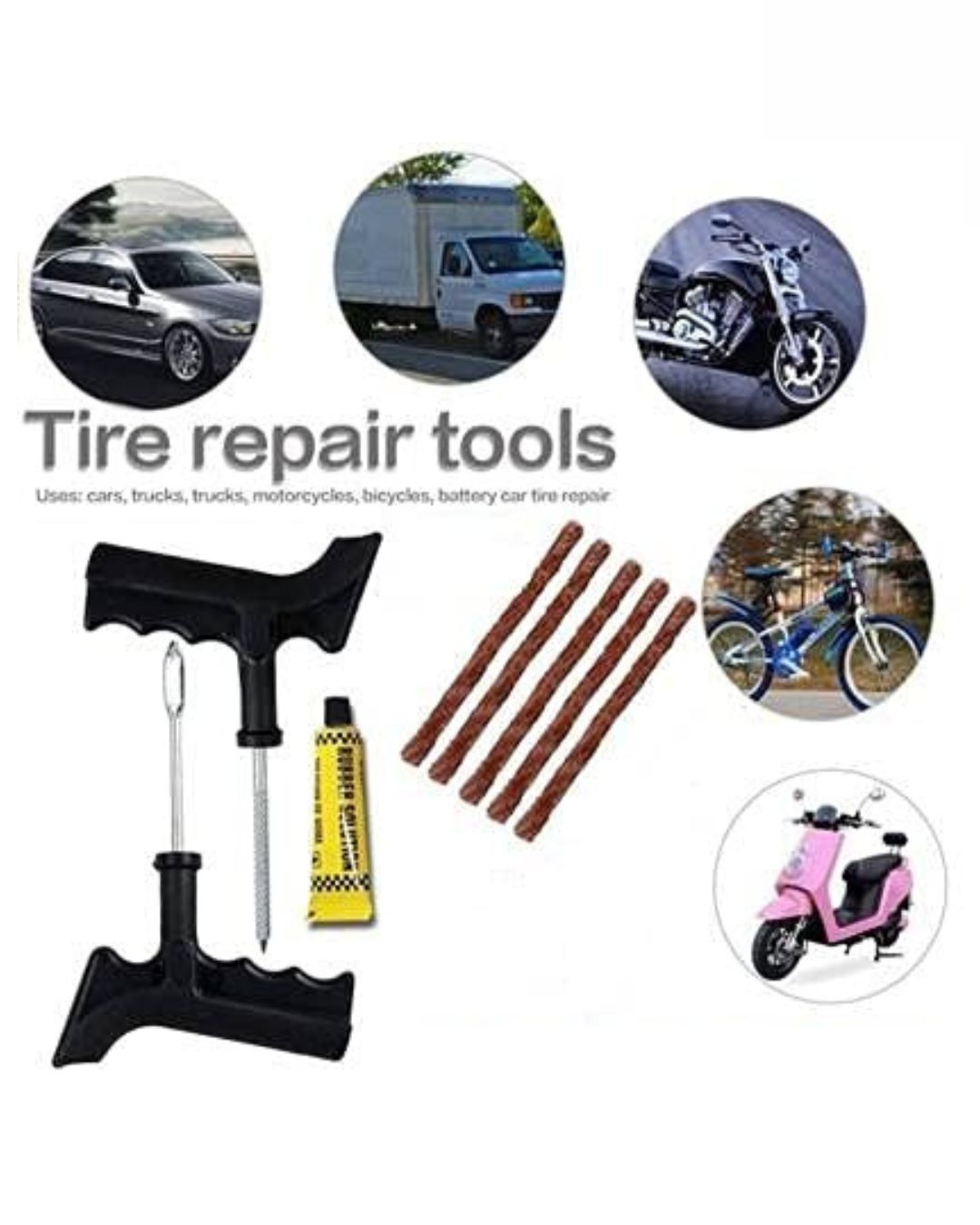 Travel Puncture Repair Kit