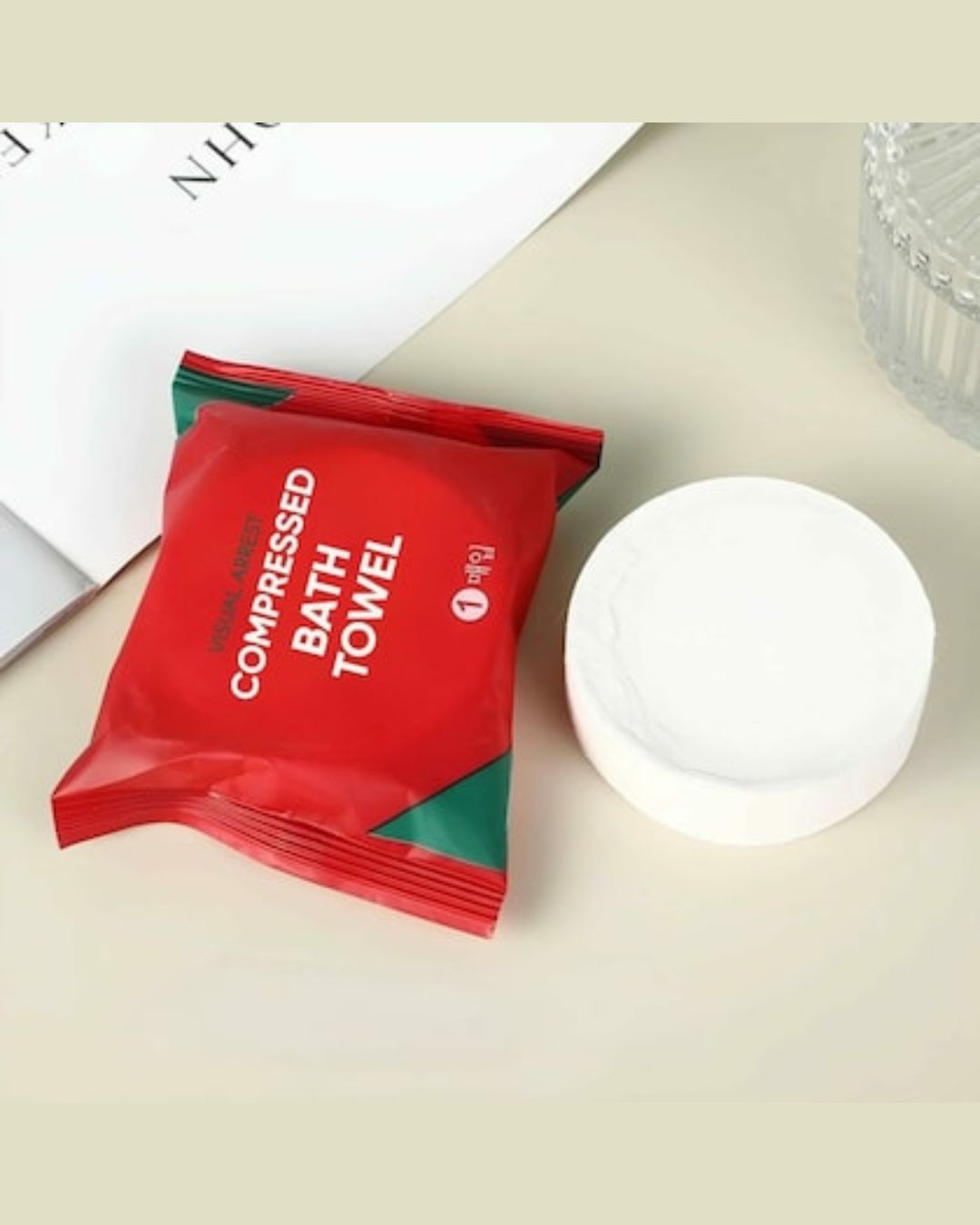 Compressed Bath Towel