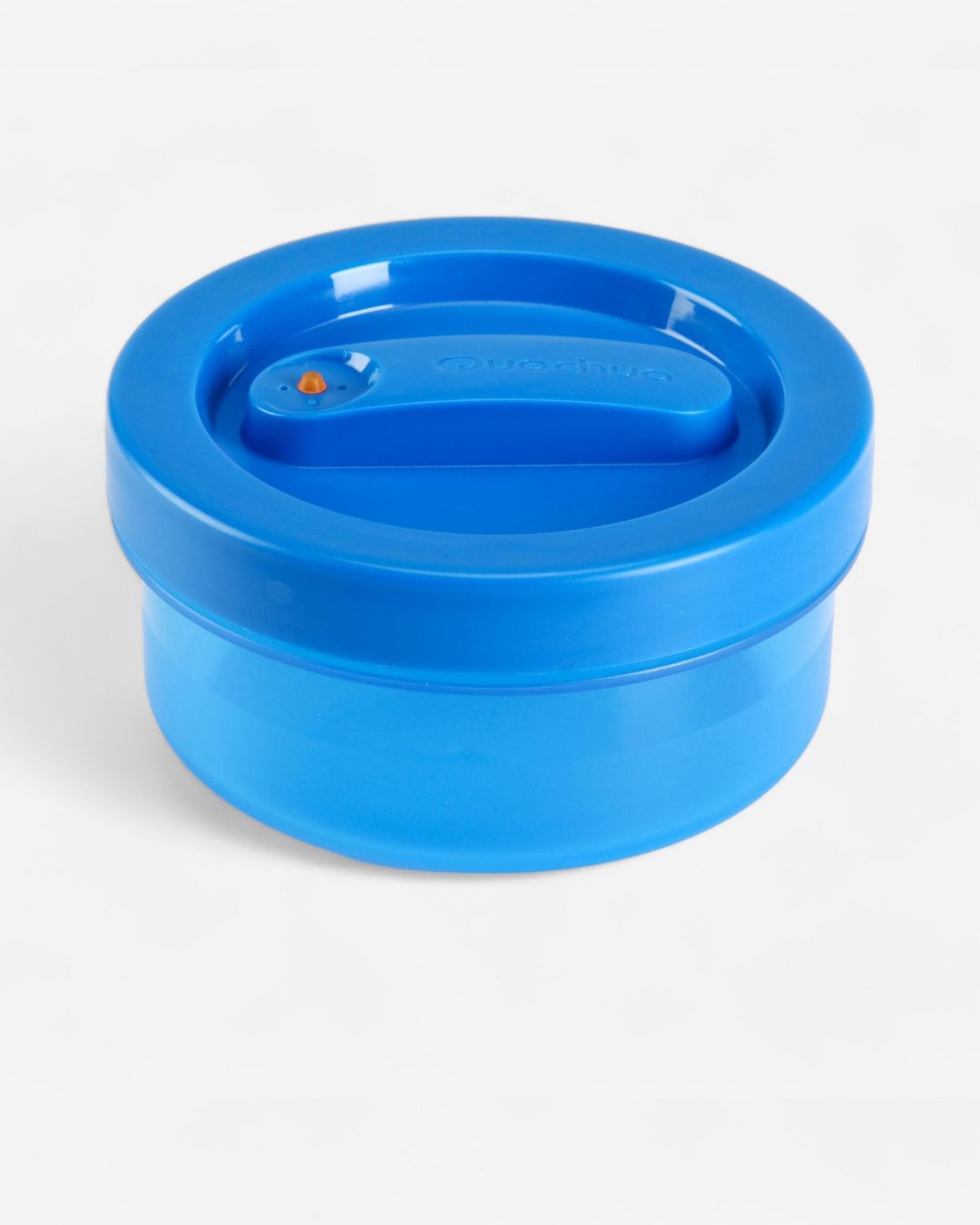 Round Blue Food Container