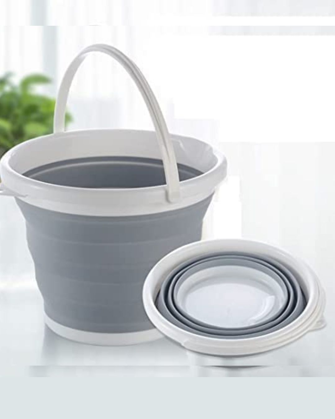 Collapsible Silicone Bucket