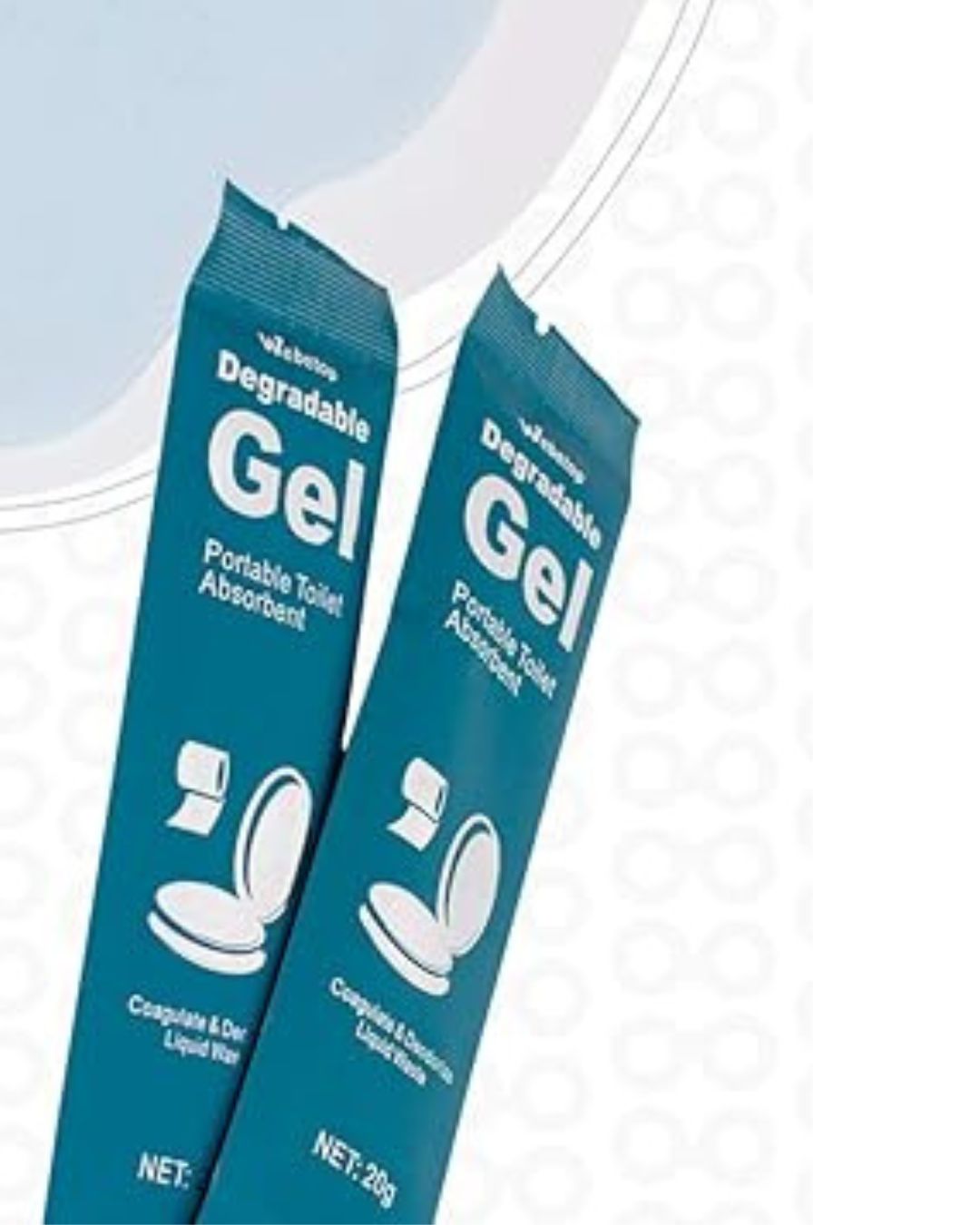 Degradable Gel Portable Toilet Absorbent