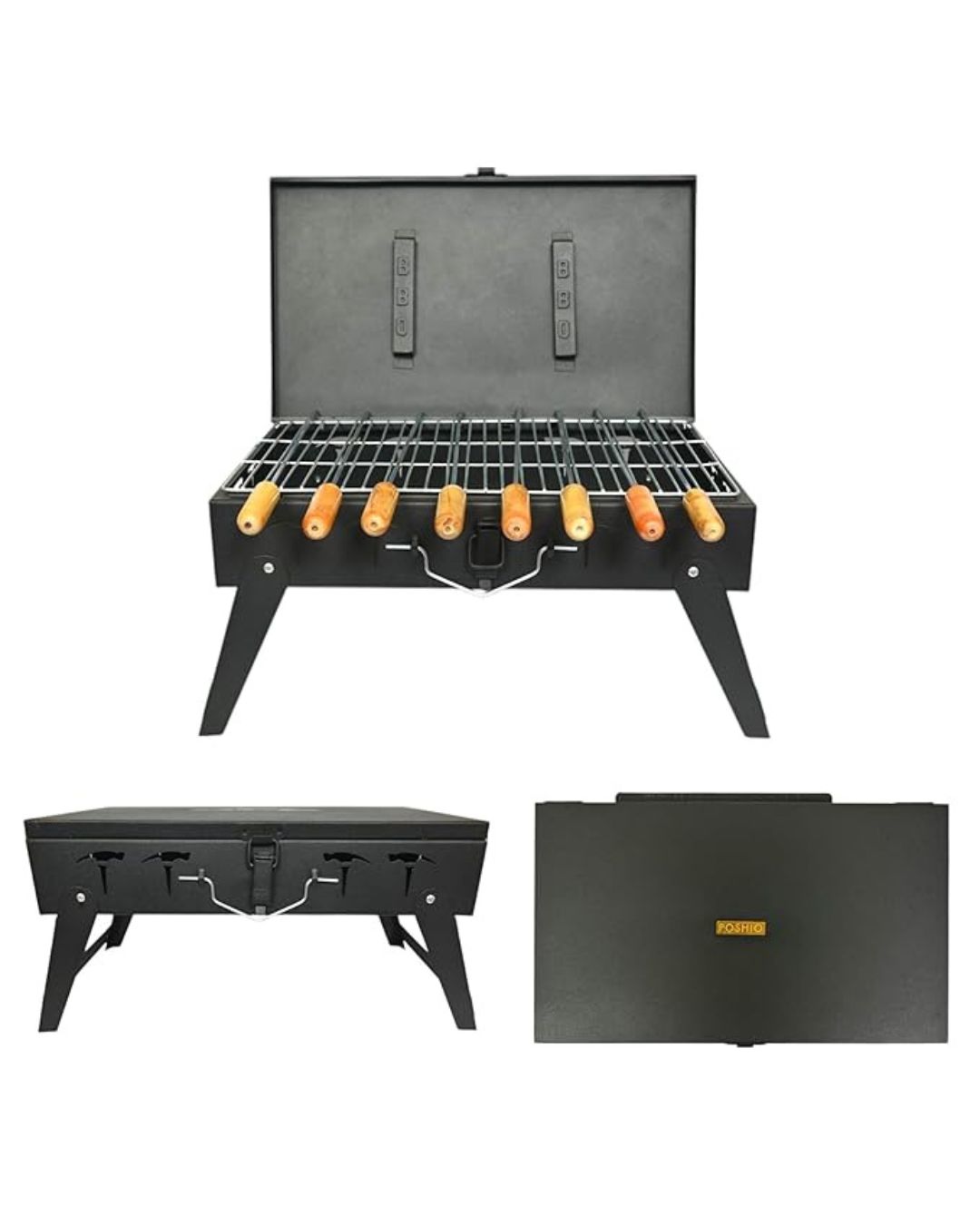 Portable Charcoal Barbecue Grill