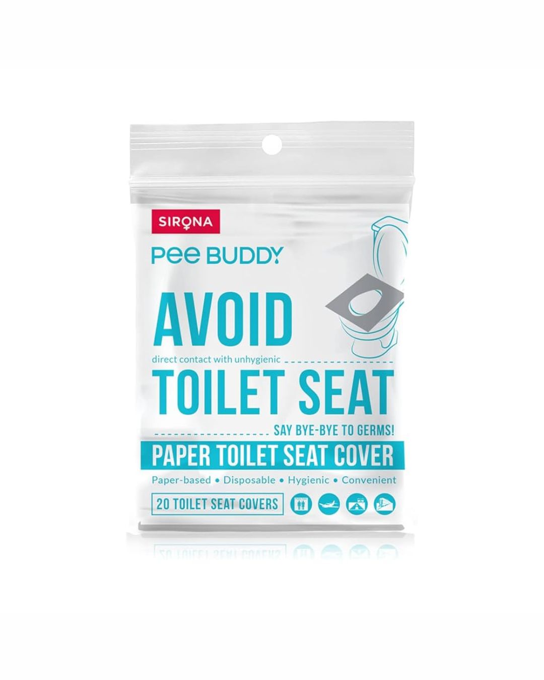 Pee Buddy Paper Toilet Seat Cover