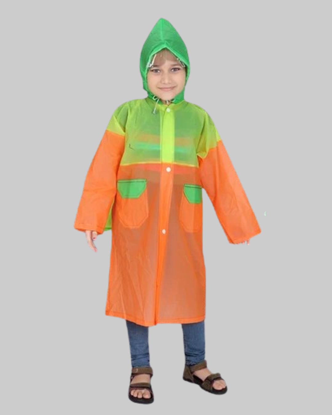 Kids Waterproof PVC Raincoat