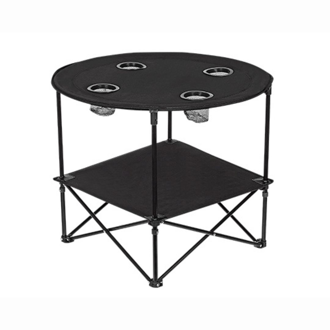 Portable Folding Camping Table Round
