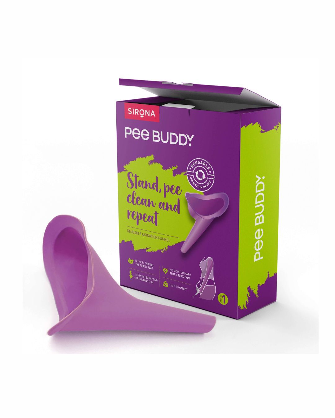 Pee Buddy Female Reusable Urination Device