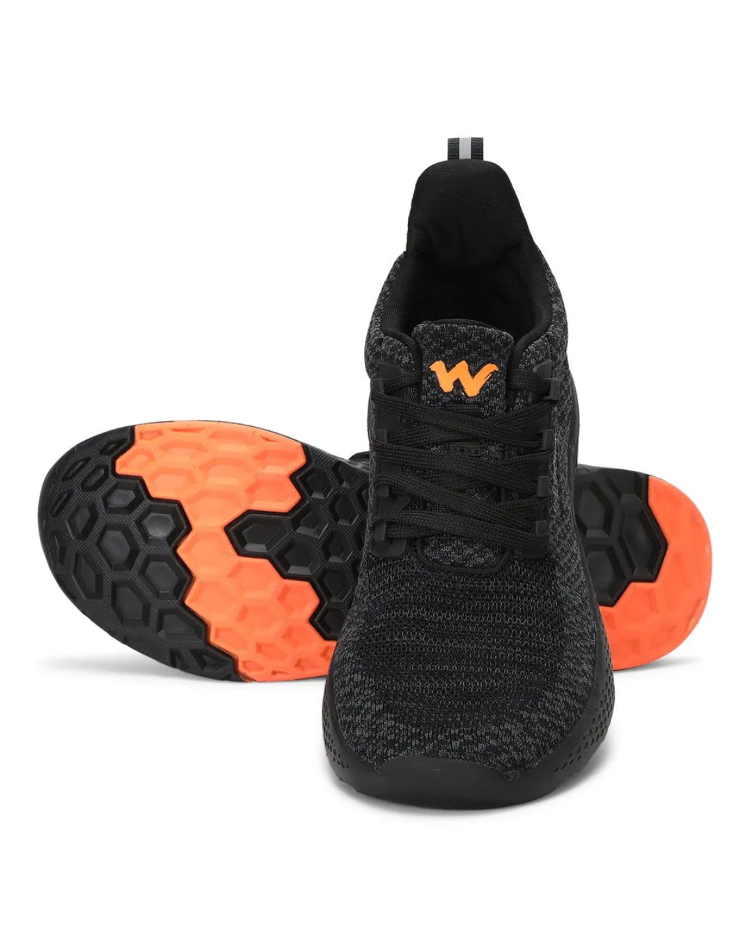 Comet Black Travel Shoes Wildcraft