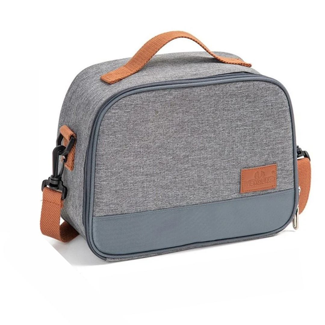 Stylish Grey Lunch Bag