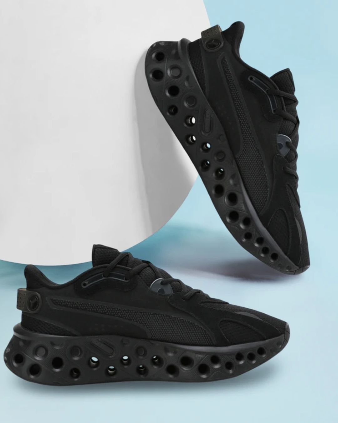 Puma Softride Frequence Black Shoes