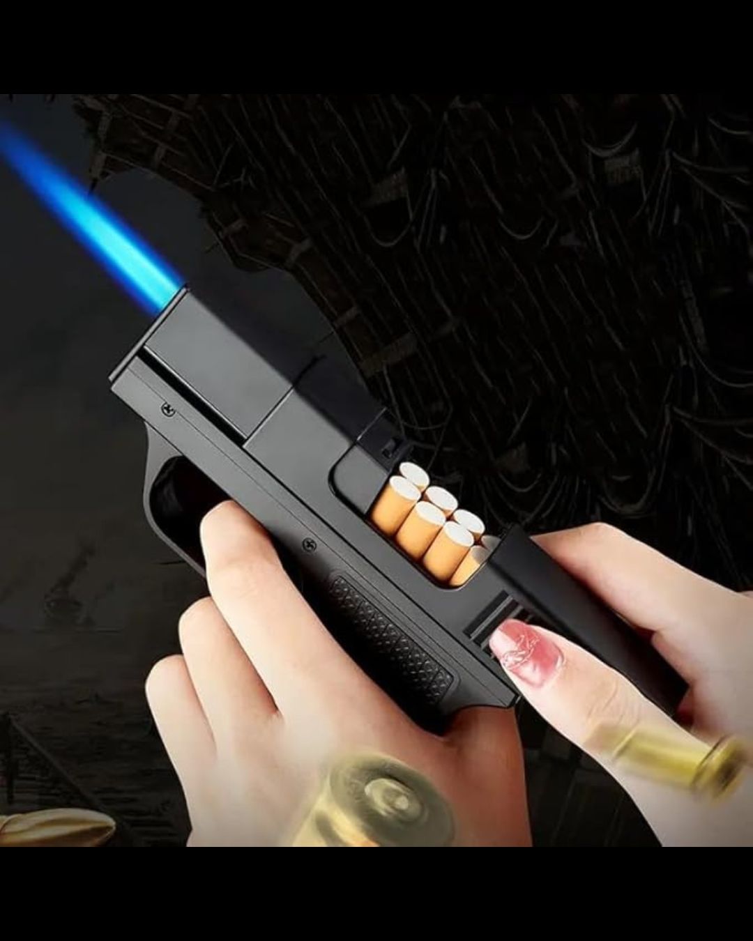 Gun-Shaped Cigarette Lighter