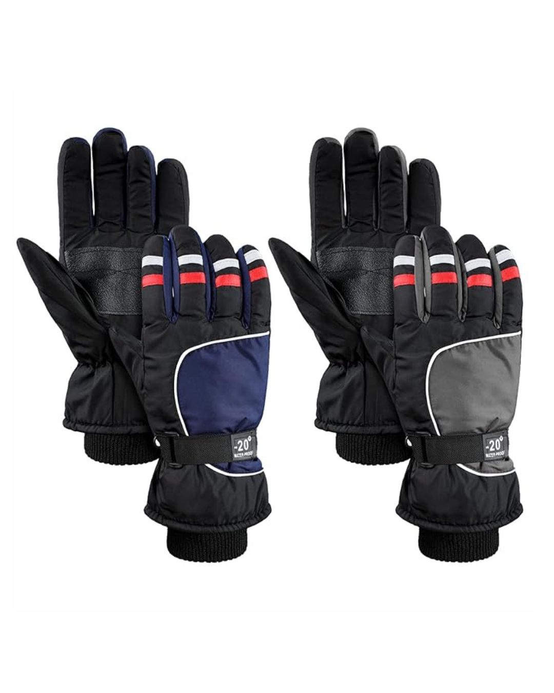 Waterproof Winter Gloves for Minus 20 degree
