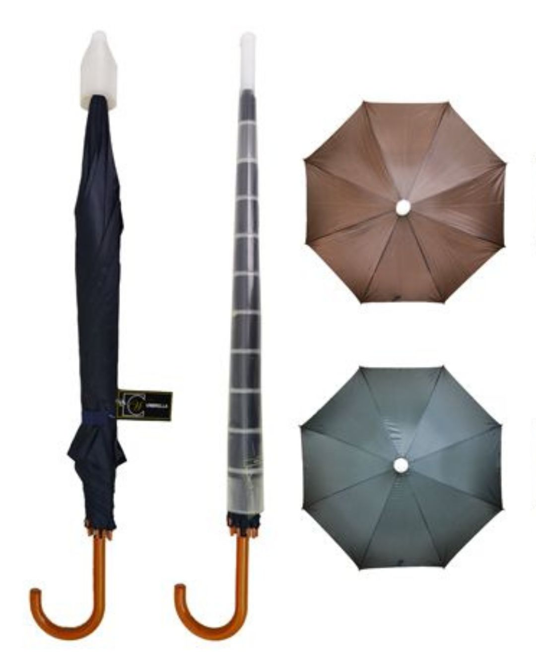 Umbrella with Telescopic Cover