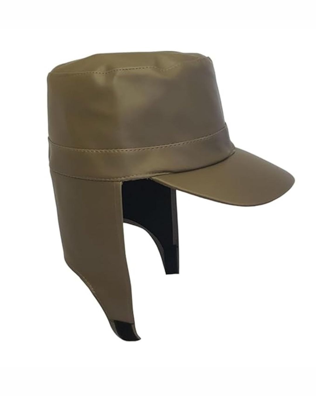 Leather Rain Cap