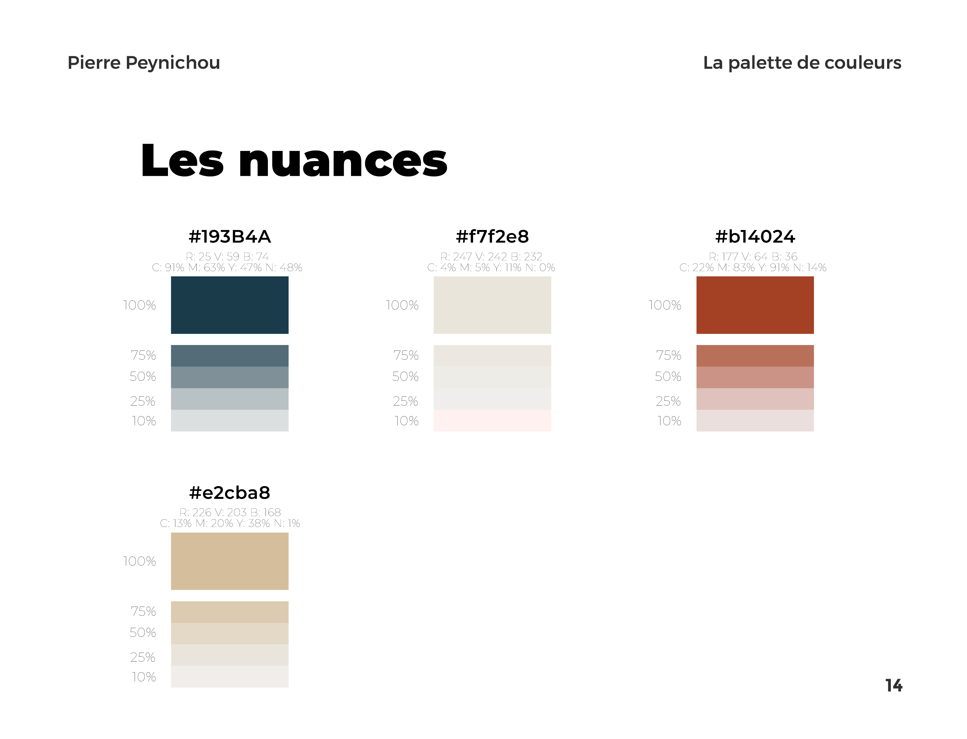 Création de charte graphique complète