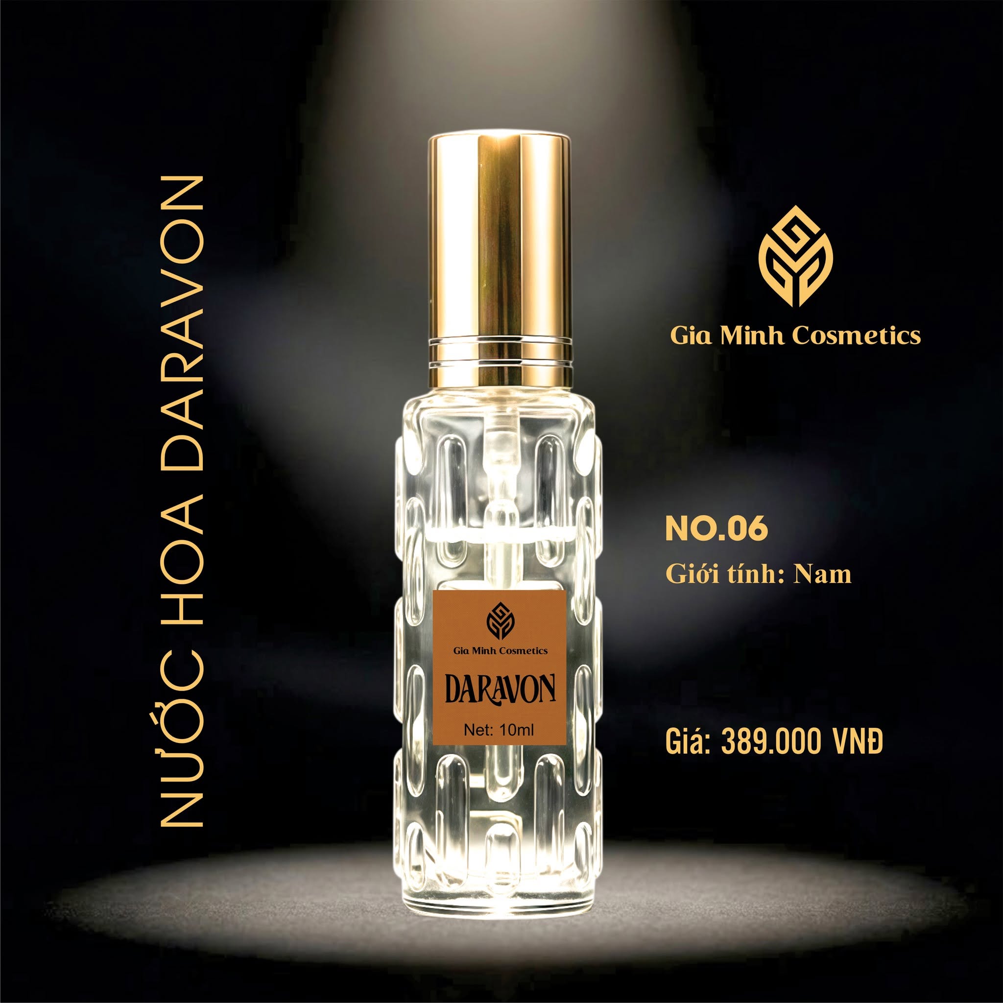 DARAVON NO.06  BẢN LĨNH NAM TÍNH CUỐN HÚT ĐẦY MÊ HOẶC